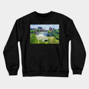 Rochester NY Genesee River High Falls Crewneck Sweatshirt